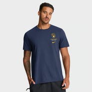Nike Men's Nike Navy Milwaukee Brewers Primetime 2-Hit T-Shirt