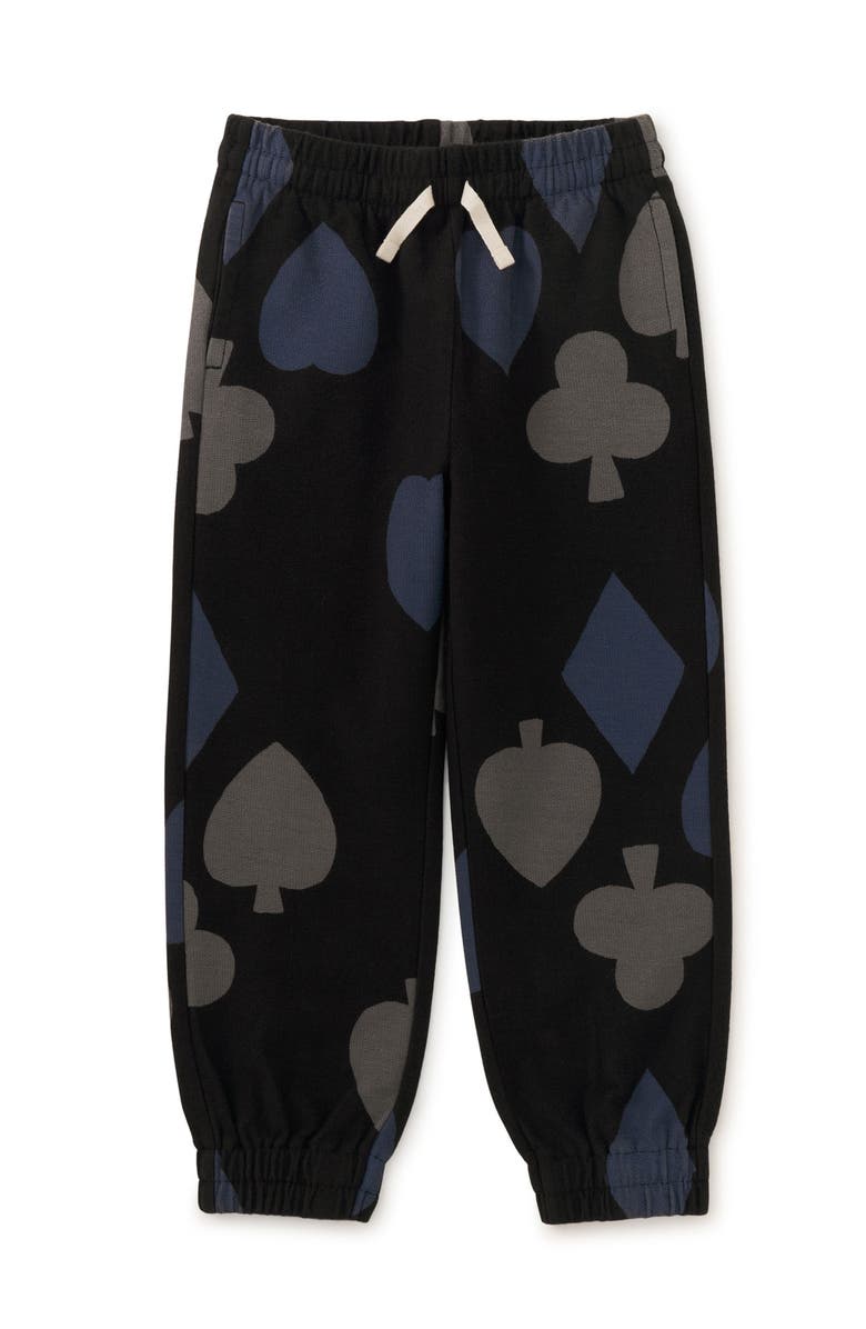 Tea Collection Printed Easy Fit Joggers, Main, color, 