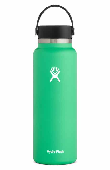 40-Ounce Wide Mouth Cap Water Bottle