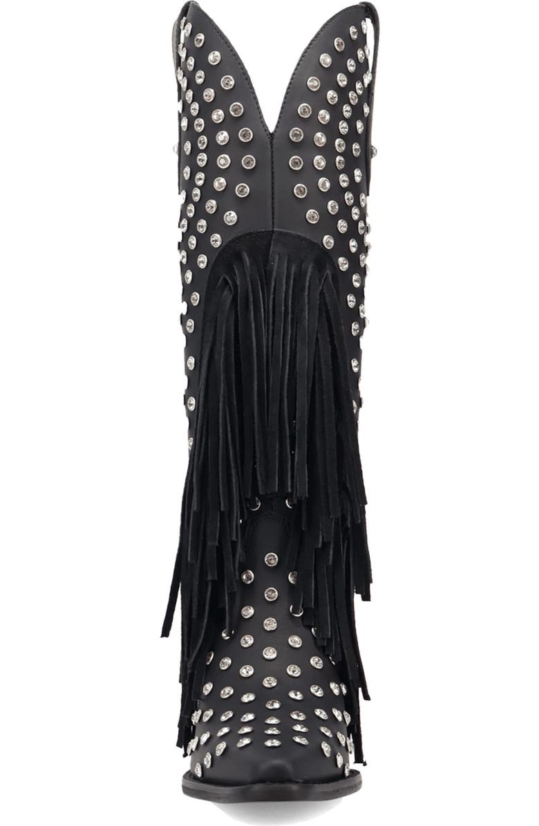 Dingo Show Pony Fringe
Rhinestone Western Boot, Alternate, color, Black