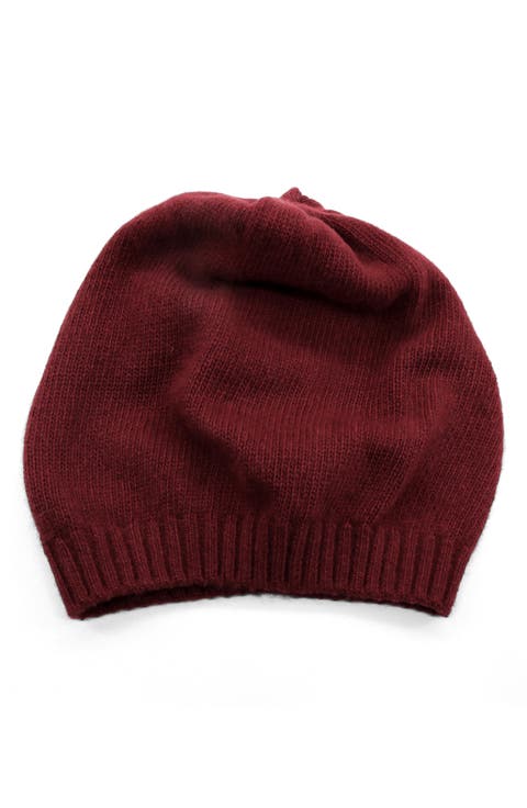 Solid Cashmere Beret