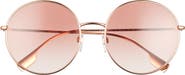Burberry 58mm Round Sunglasses