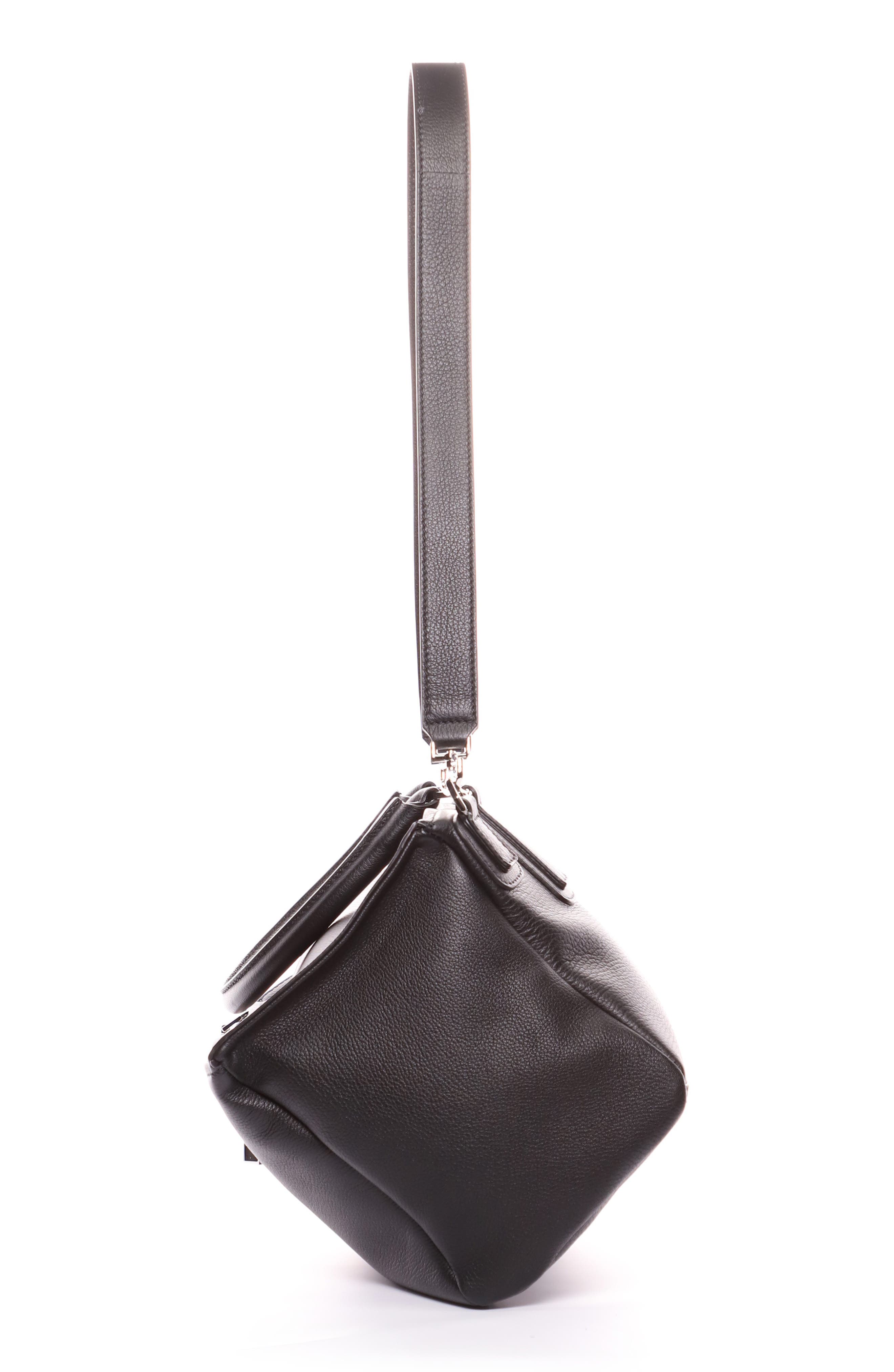 Givenchy Medium Pandora Grained Leather Satchel, Alternate, color, 