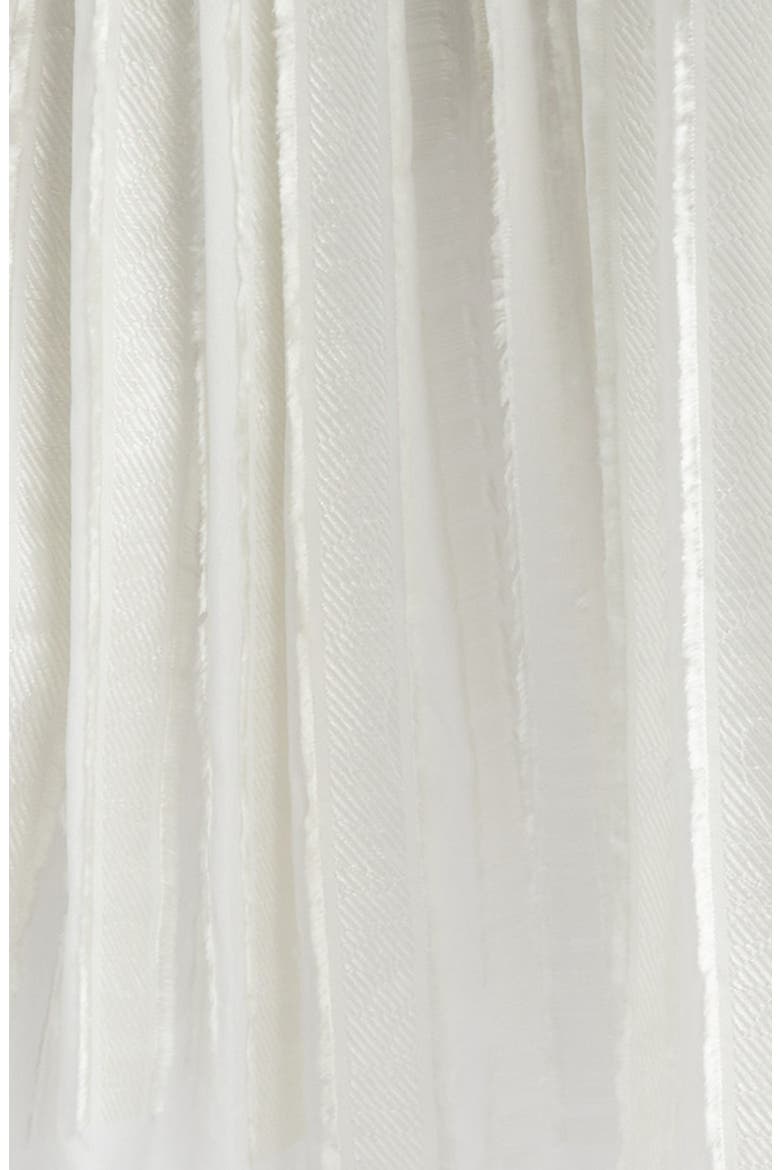 Lupe Woven Jacquard Skirt, Alternate, color, 000 - WHITE