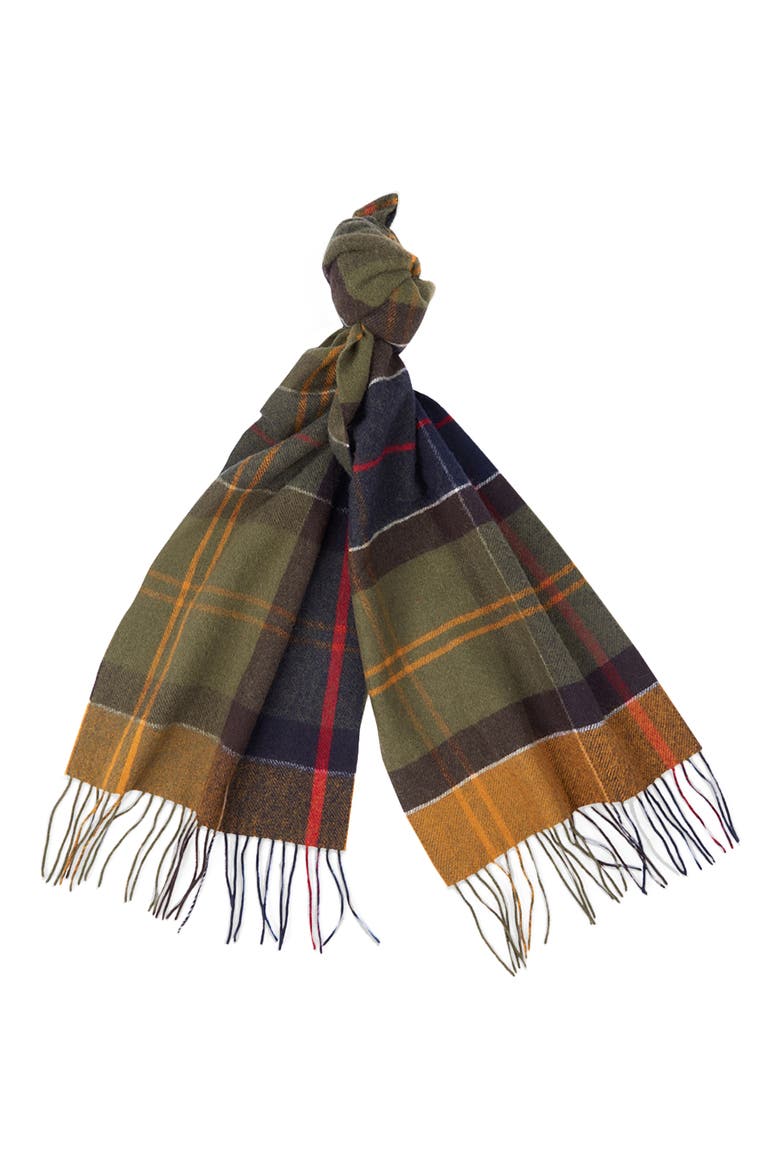 Inverness Tartan Wool Scarf, Main, color, CLASSIC TARTAN
