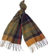 Barbour Inverness Tartan Wool Scarf