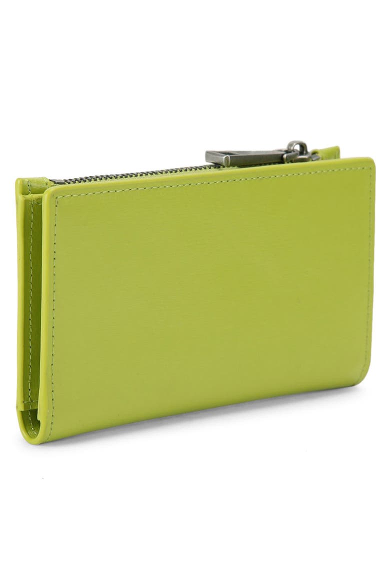 Bond Leather Bifold Wallet, Alternate, color, BRIGHT GREEN