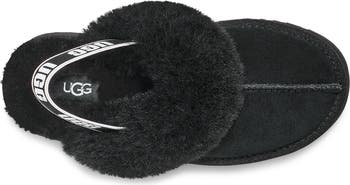 UGG® Kids' Funkette Genuine Shearling Slipper | Nordstrom