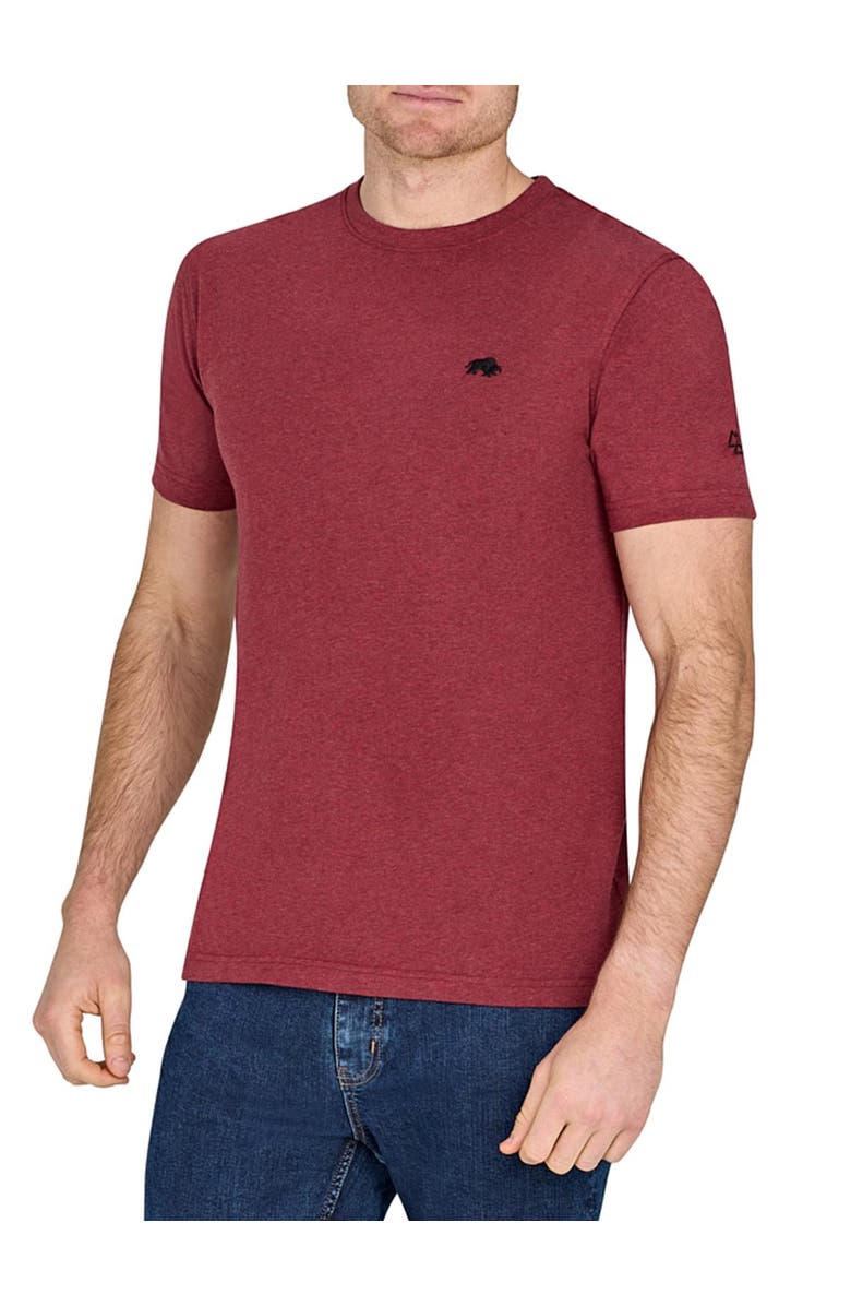 Raging Bull MF Field Back Print T-Shirt, Alternate, color, Claret