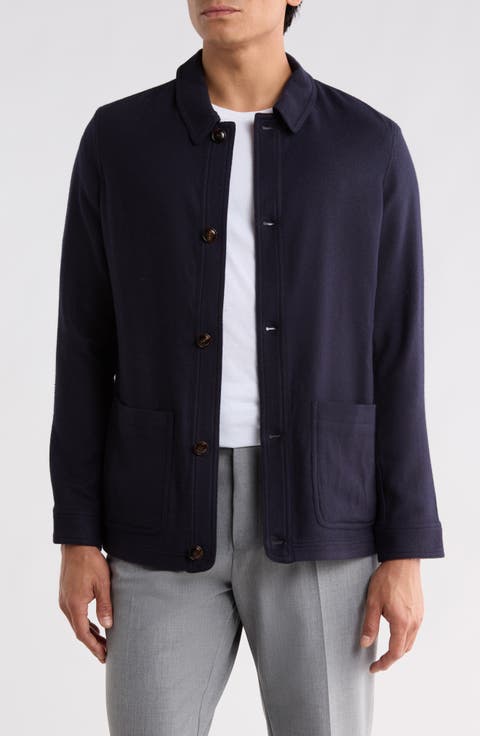 Voyager Silk & Cashmere Chore Coat