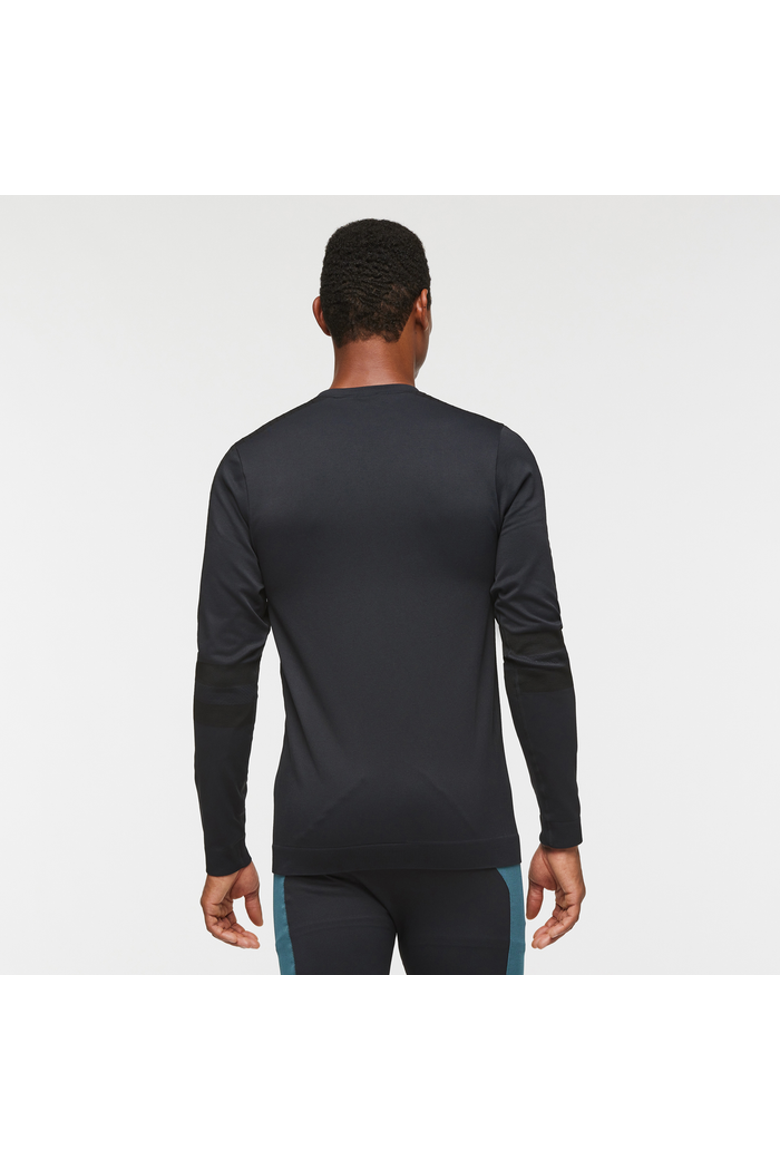 Debajo Seamless Baselayer Crew - Men's, Alternate, color, Cotopaxi Black