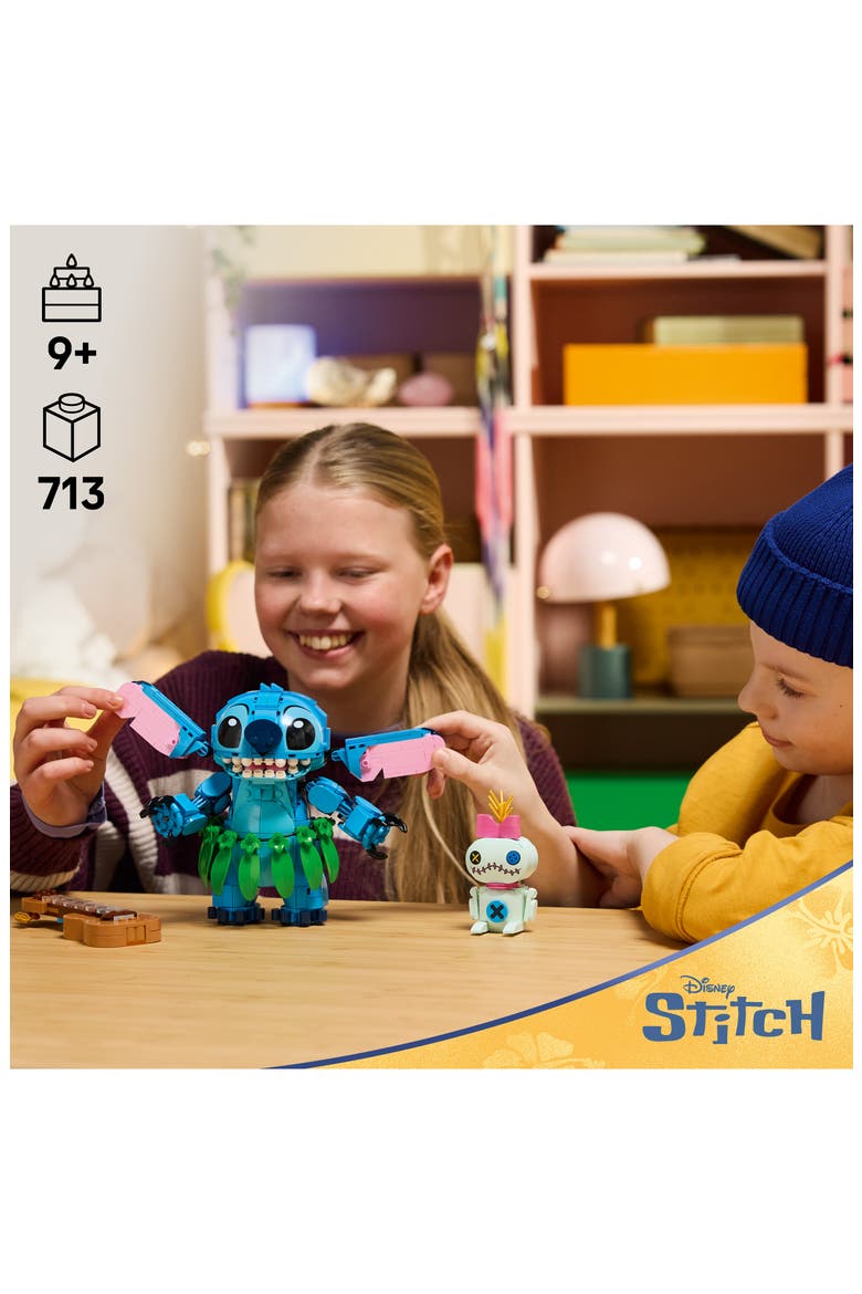 Disney Stitch Building Kit, Alternate, color, BLUE MULTI