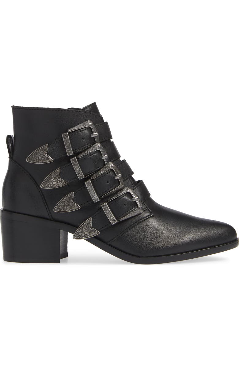 Steve Madden Billey Buckle Bootie, Alternate, color,