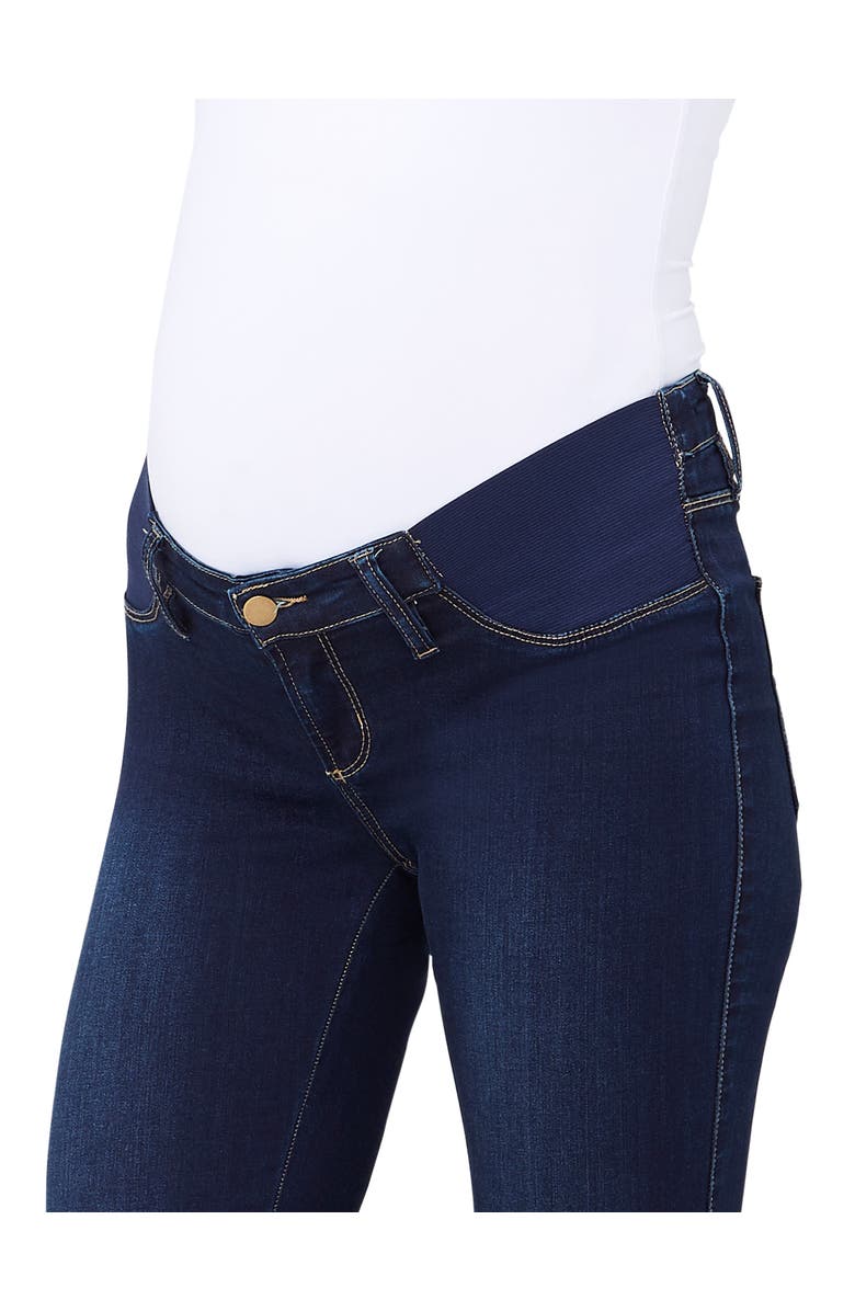Ripe Maternity Isla Ankle Grazer Jegging, Alternate, color, Indigo