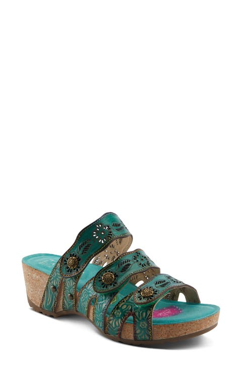 Carbone Platform Slide Sandal (Women)