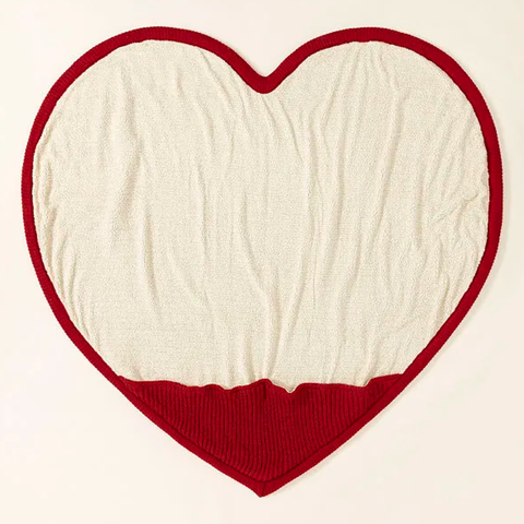 Snuggle Up Footsie Blanket Cherry-ish You Red