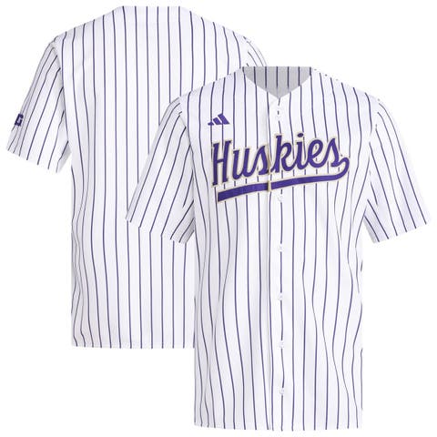 Men's adidas  White Washington Huskies Replica Baseball Jersey