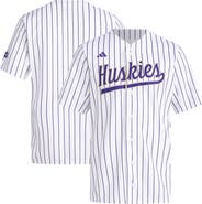 adidas Men's adidas  White Washington Huskies Replica Baseball Jersey
