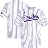 adidas Men's adidas  White Washington Huskies Replica Baseball Jersey