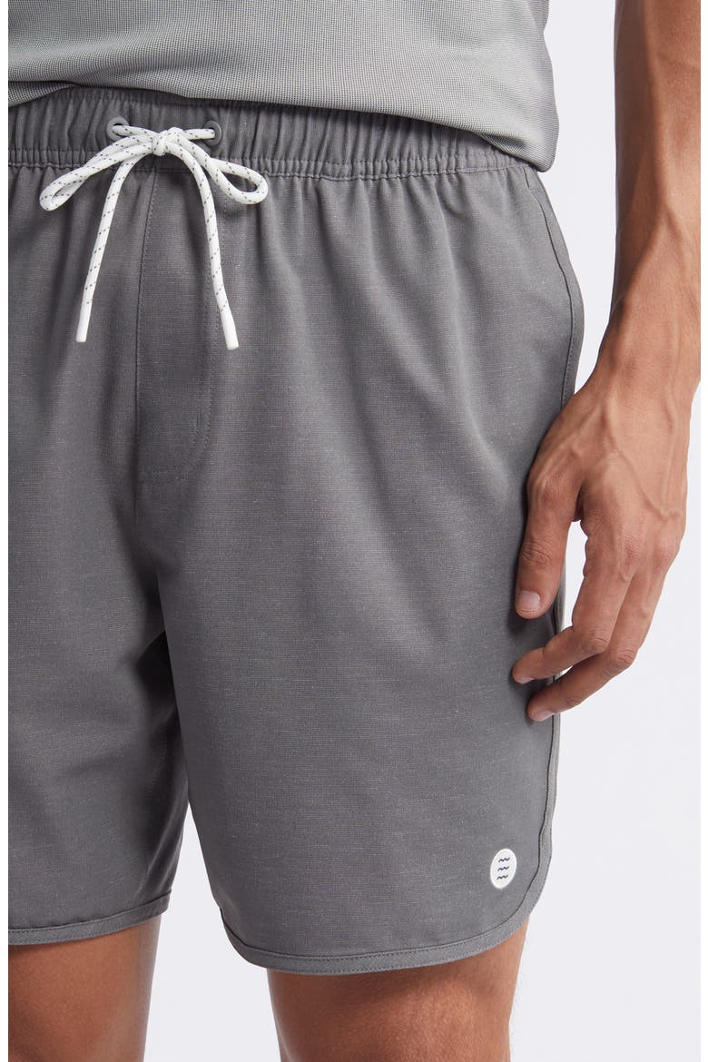Reverb Water Resistant Hybrid Performance Shorts, Alternate, color, SMOKE