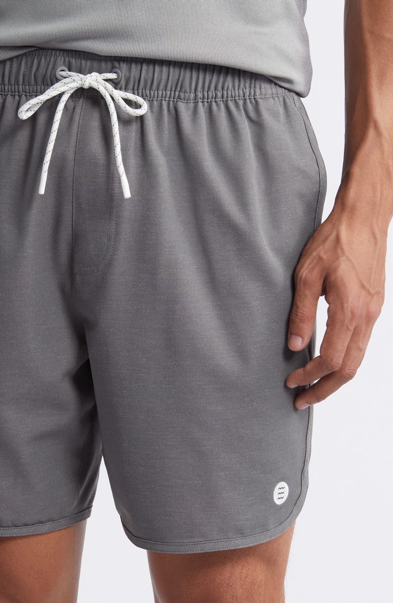 Free Fly Reverb Water Resistant Hybrid Performance Shorts, Alternate, color, Smoke