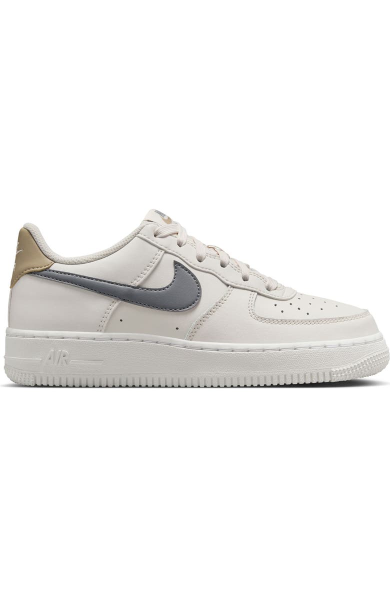 Nike Kids' Air Force 1 Sneaker, Alternate, color, Phantom/ Cool Grey/ Khaki