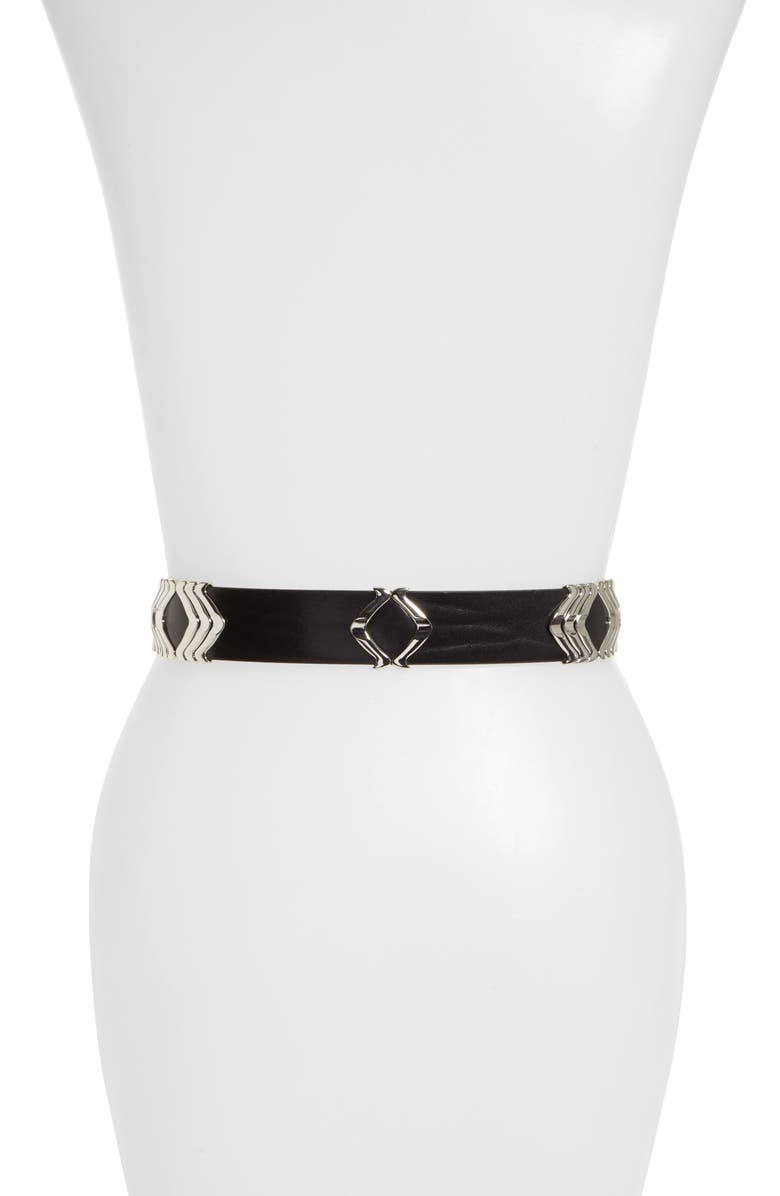 Isabel Marant Étoile Isabel Marant Tehora Leather Belt, Alternate, color, 