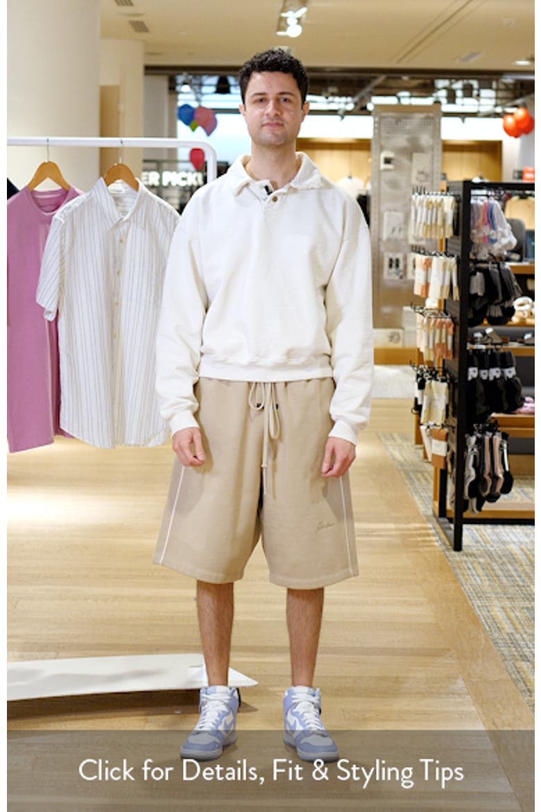 Fear of God Essentials Fleece Basketball Sweat Shorts (Men