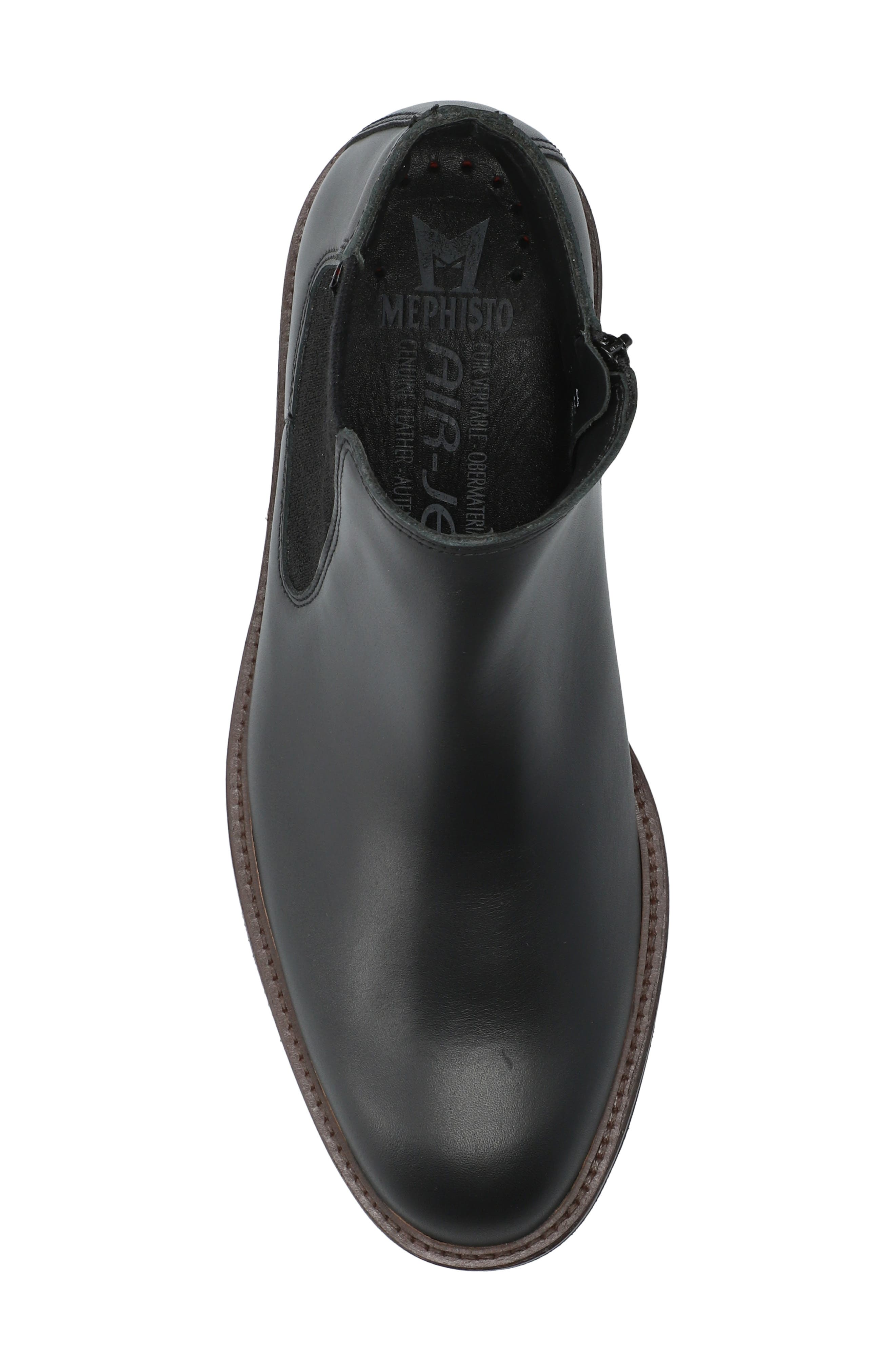 Bayard Leather Chelsea Boot, Alternate, color, BLK ANT 8800
