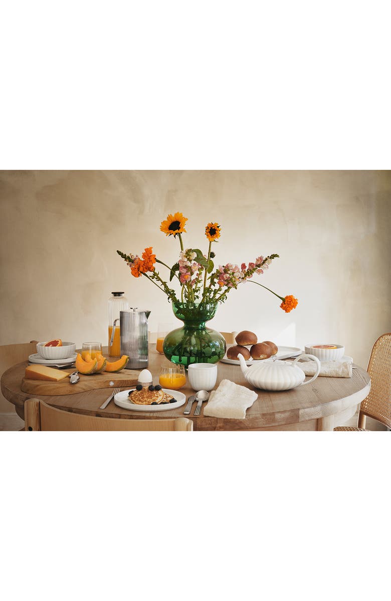 Georg Jensen Bern Porcelain 3-Piece Place Setting, Alternate, color, White