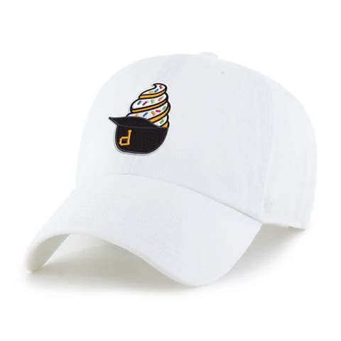 Preschool '47  White Pittsburgh Pirates Ice Cream Helmet Clean Up Adjustable Hat