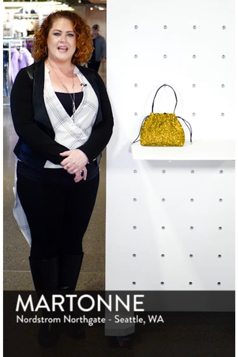 Dina Diamante Drawstring Bag video