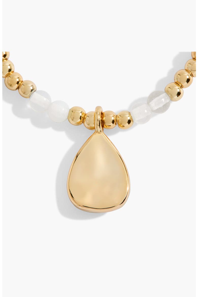 Birthstone A Little Bracelet in Gold-Tone Plating, Alternate, color, June