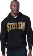 STARTER Men's Starter Black Pittsburgh Steelers Thursday Night Gridiron Hoodie