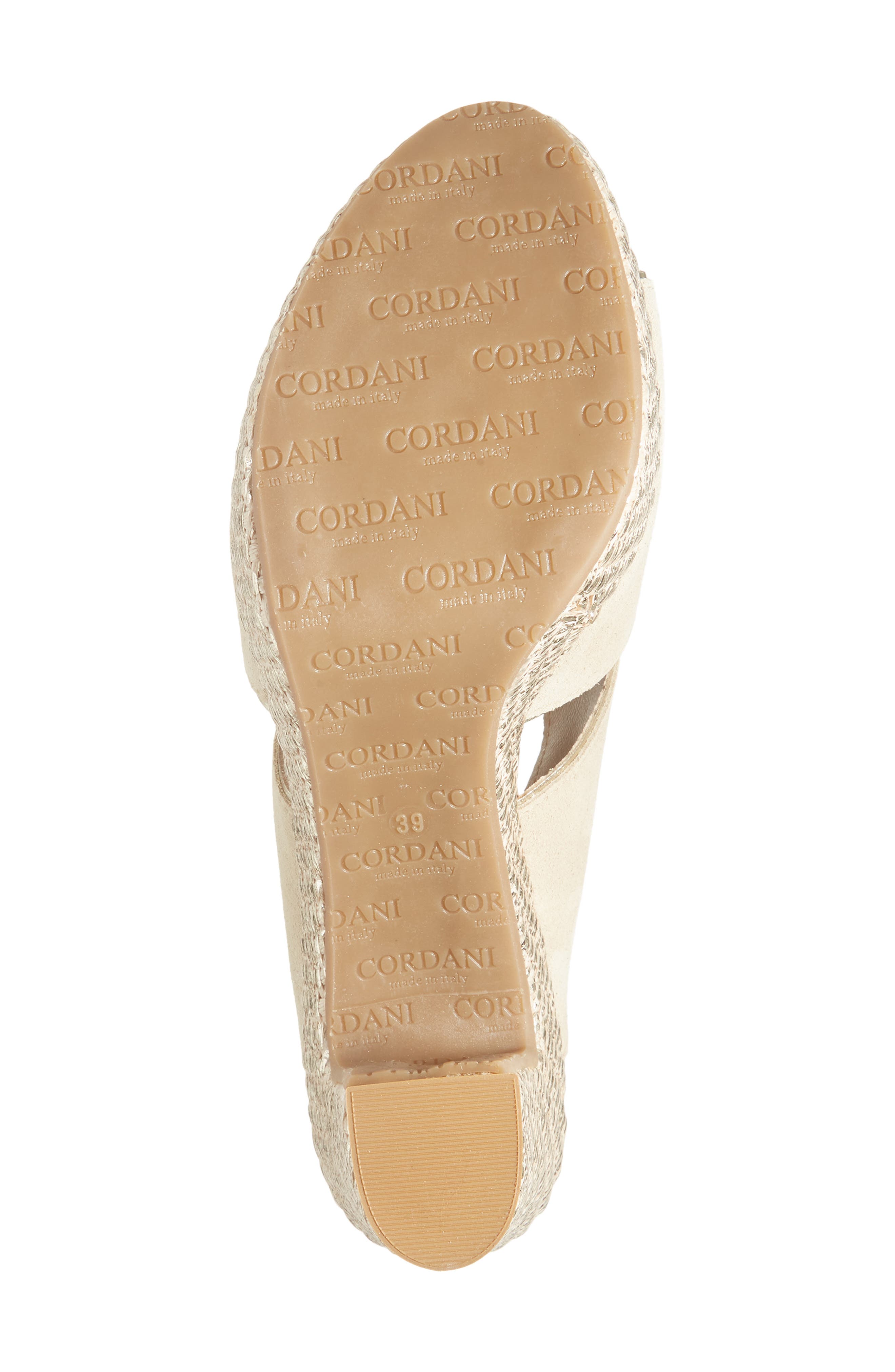 Cordani Toni Lamina Slingback Sandal, Alternate, color, Visone-Platino