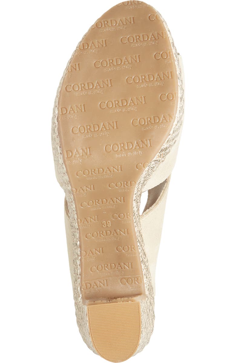 Cordani Toni Lamina Slingback Sandal, Alternate, color, Visone-Platino