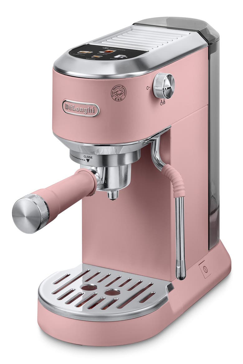 Dedica Duo Pump Espresso Machine, Main, color, ROSE