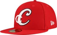 New Era Men's New Era Red Cincinnati Reds  Duo Logo 2.0 59FIFTY Fitted Hat