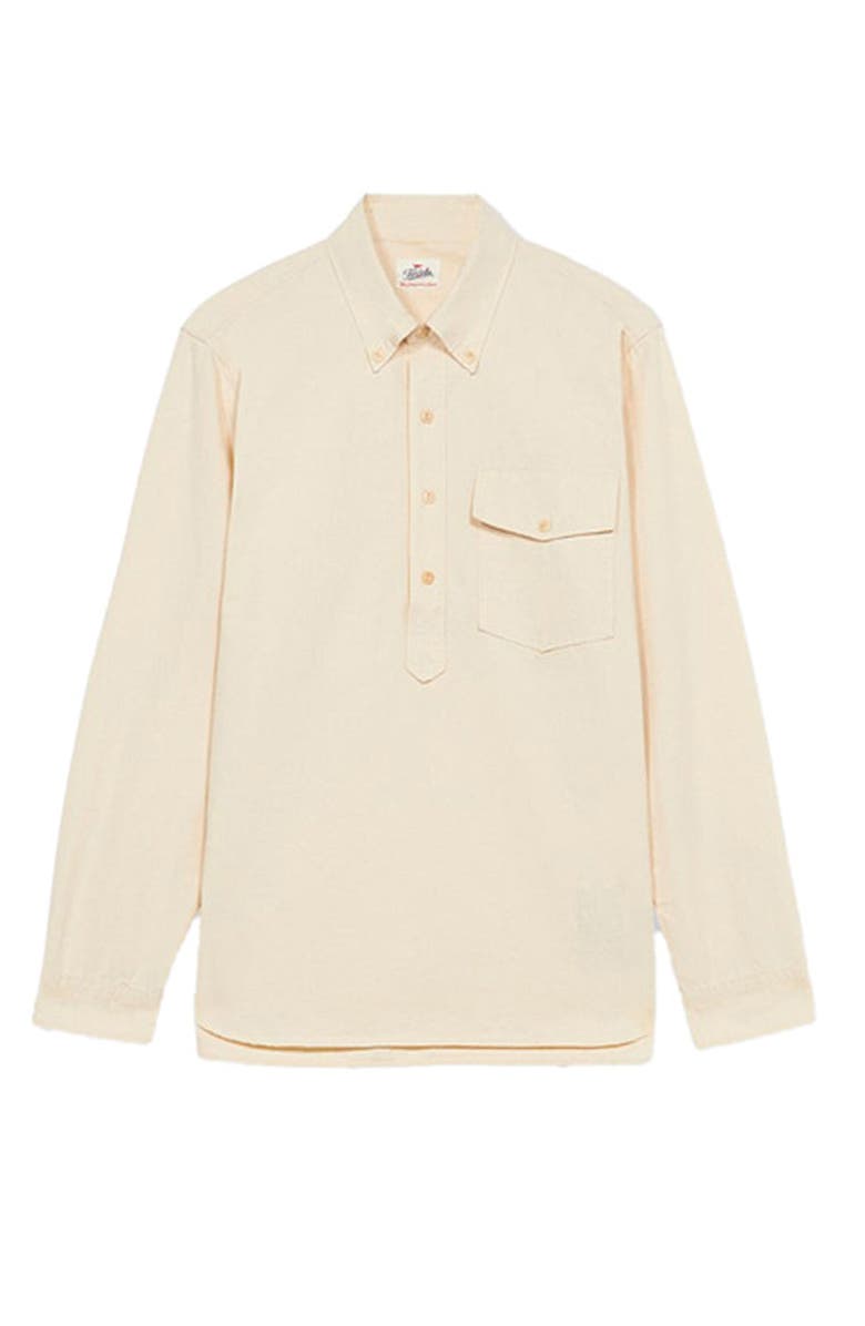 Fortela Vintage Classic Collar Shirt, Main, color, Ecru