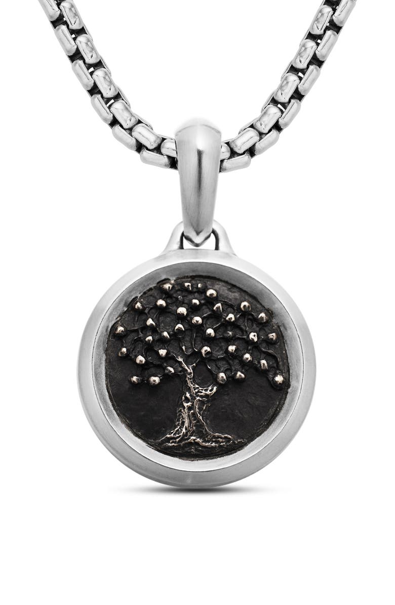 David Yurman Men's Tree of Life Amulet, Main, color,