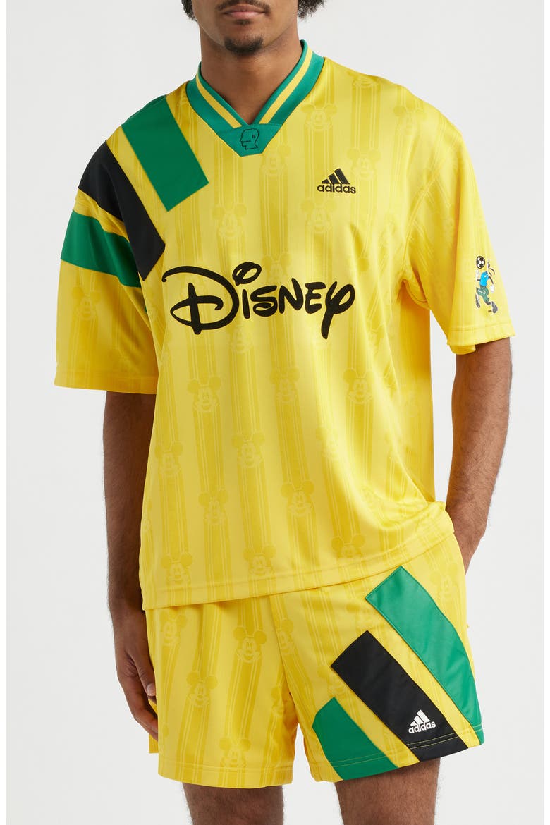 x Brain Dead Disney Football Jersey, Main, color, BOLD GOLD