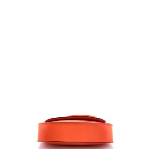 Pre-owned Hermes Hermes Jypsiere Bag Swift Mini In Orange