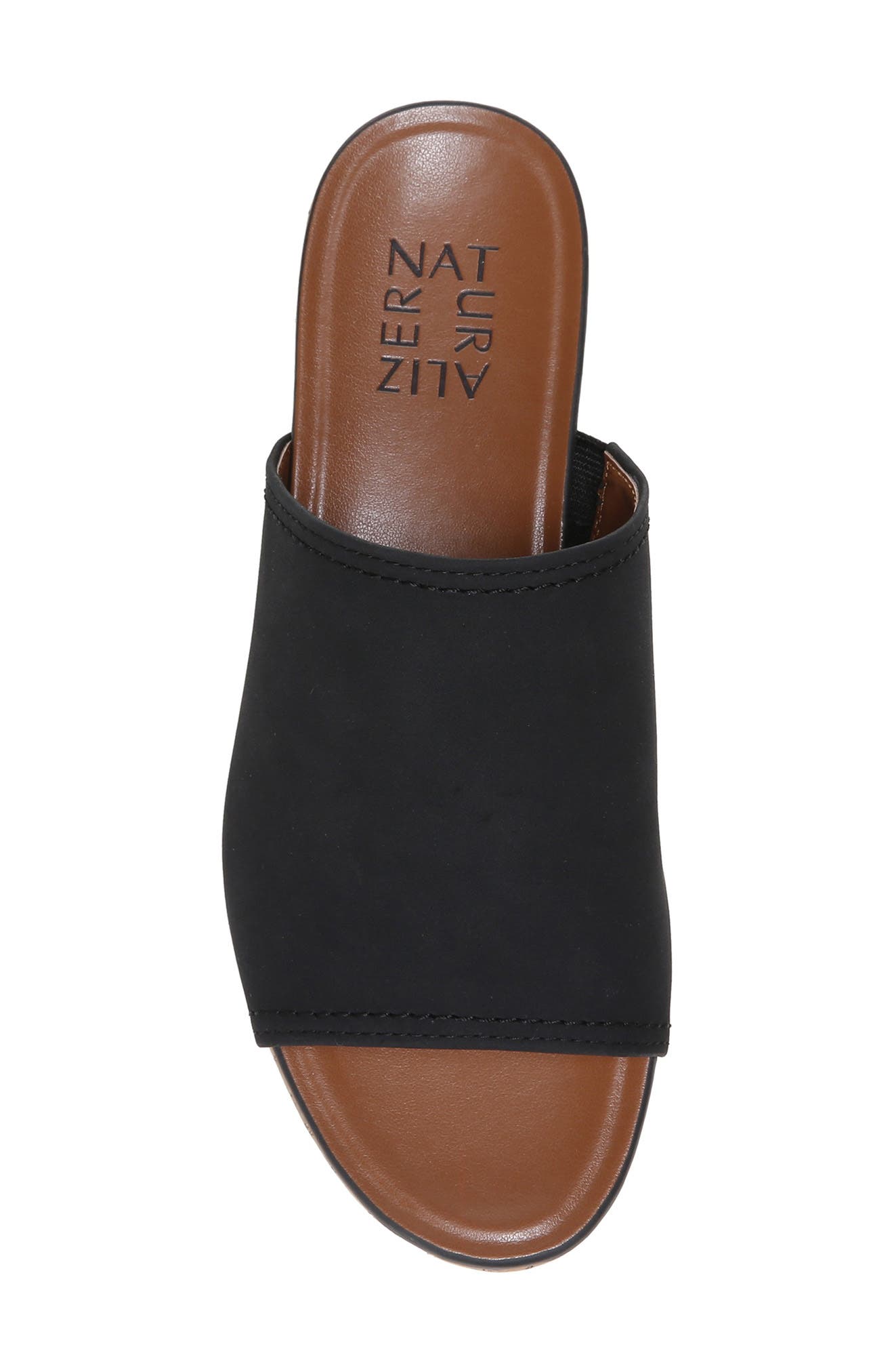 Naturalizer Kirstin Platform Wedge Slide Sandal, Alternate, color, 