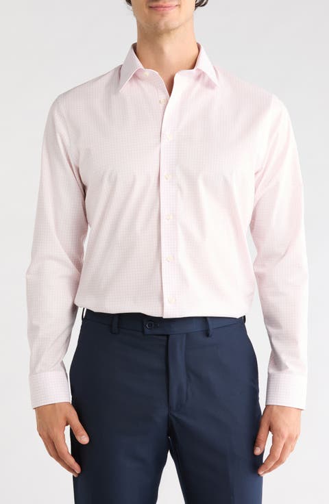 Check Non-Iron Trim Fit Dress Shirt