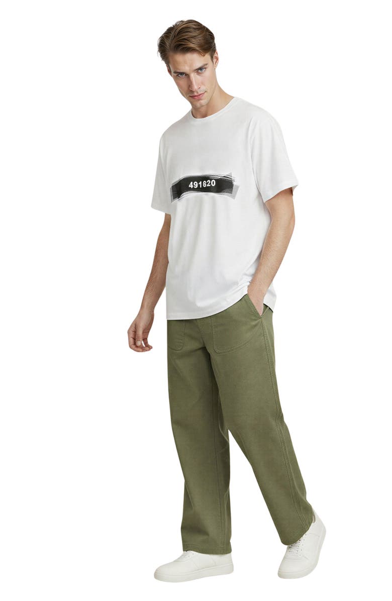 D.RT Encrypted Graphic T-Shirt, Alternate, color, White