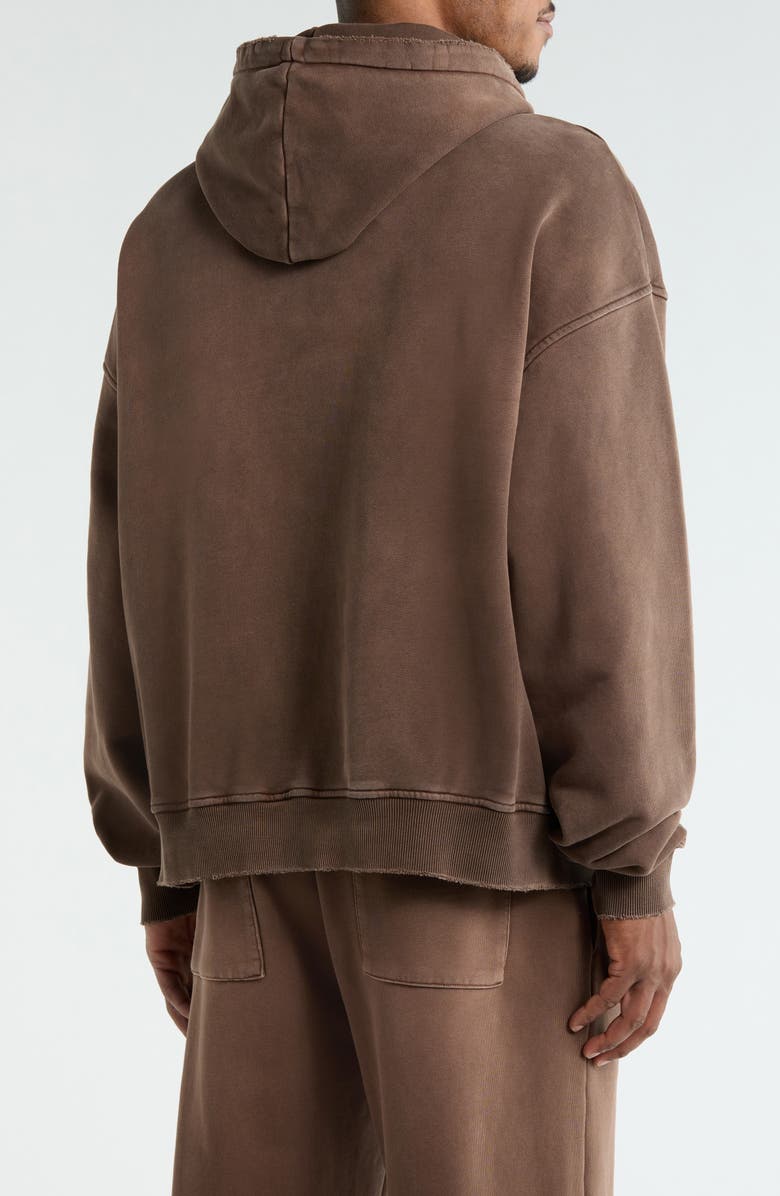 DIET STARTS MONDAY Bodysnatcher Cotton Graphic Hoodie, Alternate, color, Brown/Pink