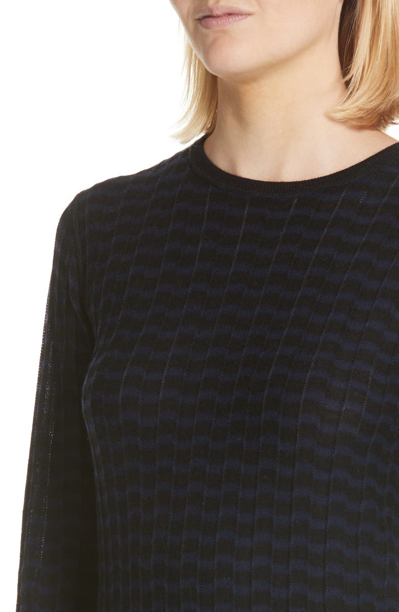 Marc Jacobs Stripe Wool Sweater-Dress, Alternate, color, 