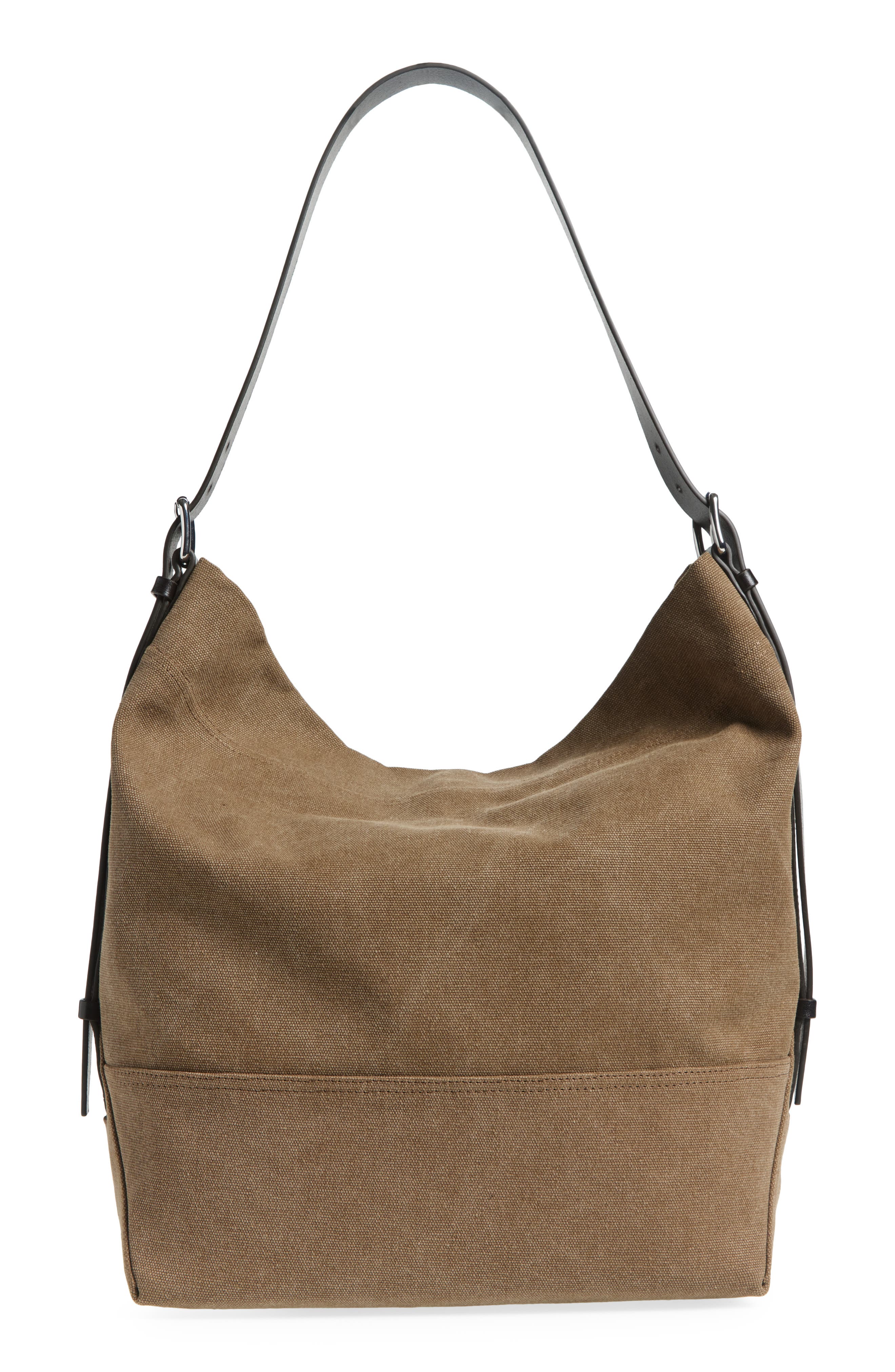 Lemaire Belted Canvas Tote, Main, color, 