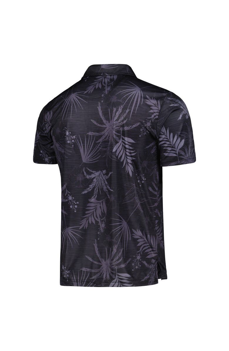 COLOSSEUM Men's Colosseum Black Colorado Buffaloes Palms Team Polo, Alternate, color, Black