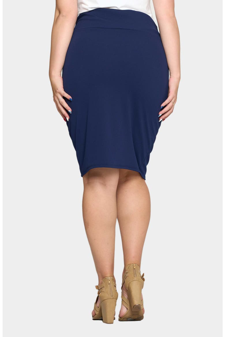 Molly Pencil Skirt, Alternate, color, NAVY